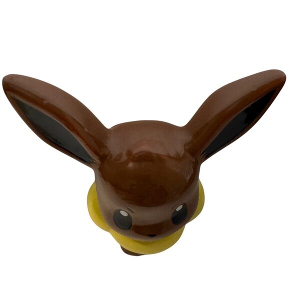 Eevee Ceramic Coin Piggy Bank Pokemon 2016 Nintendo 5.5" Eeveelution RARE - Picture 5 of 11